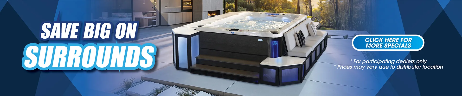 Calspas hot tub being used in a family setting - Pueblo